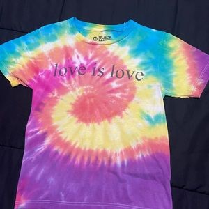 “Love is Love” Tie Dye T Shirt